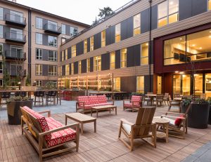 Take in the outdoors by lounging in our interior courtyard!