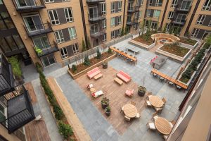 The Carter's Heartwood is a great place to enjoy the outdoors without the noise of Downtown Redmond!