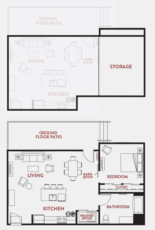 Unit - 109 Floorplan